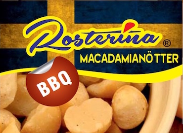 Macadamianötter BBQ